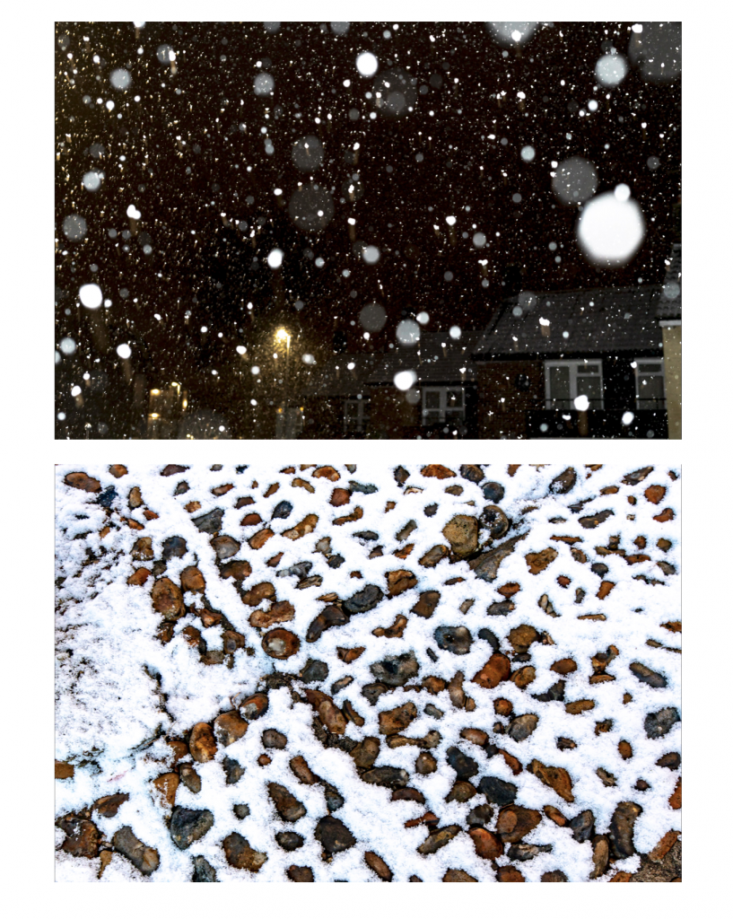 snow, therapeutical photography, photo therapy, visual language